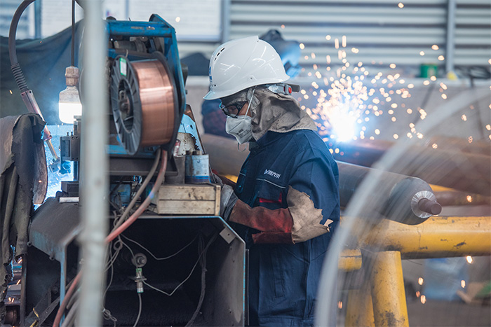 大庆网架焊接车间